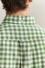 Vorschaubild zu GANT Gingham Leinen Hemd dry herb green kariert Regular Fit Langarm, 3