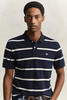 Vorschaubild zu GANT Polo-Shirt evening blue gestreift Regular Fit, 4