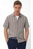Vorschaubild zu BRAX Leinen Hemd Luke peanut gebl�mt Modern Fit Kurzarm, 3
