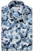 Vorschaubild zu OLYMP Business Hemd Level 5 bleu gebl�mt Body Fit Langarm
