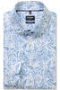 Vorschaubild zu OLYMP City Hemd Luxor bleu gemustert Modern Fit Langarm