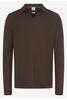 Vorschaubild zu BRAX Langarm Polo-Shirt chocolate