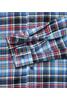 Vorschaubild zu REDMOND Flanell Hemd blau kariert Casual Fit Langarm, 3