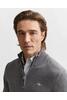 Vorschaubild zu GANT Casual Troyer dark grey melange Regular Fit, 3