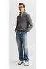 Vorschaubild zu GANT Casual Troyer dark grey melange Regular Fit, 4