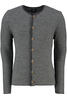 Vorschaubild zu HAMMERSCHMID Strickjacke Simon grau/dunkelgrau einfarbig