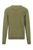 Vorschaubild zu FYNCH HATTON Cashmere Rundhals Pullover moss Casual Fit, 1
