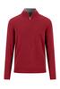 Vorschaubild zu FYNCH HATTON Cashmere Troyer brick einfarbig Casual Fit