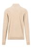 Vorschaubild zu FYNCH HATTON Cashmere Troyer taupe einfarbig Casual Fit, 1