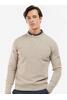 Vorschaubild zu BARBOUR Rundhals Pullover Essential stone einfarbig, 1