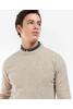 Vorschaubild zu BARBOUR Rundhals Pullover Essential stone einfarbig, 3