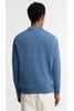 Vorschaubild zu BARBOUR Rundhals Pullover Essential tarn Blue einfarbig, 2