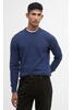 Vorschaubild zu BARBOUR Rundhals Pullover Essential deep Blue einfarbig, 4