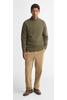 Vorschaubild zu BARBOUR Rundhals Pullover Newtown mid oliv, 3