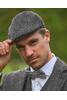 Vorschaubild zu Harris Tweed M�tze Henry Cap anthra herringbone gemustert