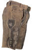 Vorschaubild zu MADDOX Leder Shorts Silbersee blei einfarbig, 3