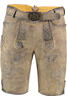 Vorschaubild zu MADDOX Leder Shorts Ammersee staub einfarbig