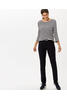 Vorschaubild zu BRAX Winter-Dream-Hose Carola marine Feminine Fit in angerauter Qualit�t, 4