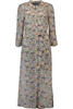 Vorschaubild zu WHITE LABEL Kleid 3/4 Arm mit Blumenmuster beige