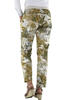 Vorschaubild zu BRAX 7/8 Druckhose Maron khaki mit Palmenmuster, 1