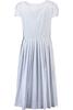 Vorschaubild zu BERWIN Kleid hellblau gestreift mit kleinem Steubl�mchen Dessin, 1