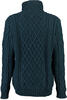 Vorschaubild zu ARAN Pullover petrol im typischen Irland Aran Strick, 1