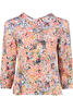 Vorschaubild zu FELICITAS Bluse koralle gebl�mt im floralen Dessin