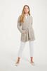 Vorschaubild zu ARAN Strickjacke beige in supersofter Merinowolle, 3
