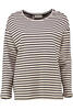 Vorschaubild zu MAERZ Sweatshirt marine gestreift softe Baumwoll-Qualit�t