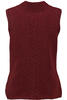 Vorschaubild zu FELICITAS Pullunder bordeaux mit Zoptstrickmuster, 1