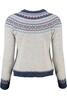 Vorschaubild zu ERIBE Pullover grau  im Fair-Isle-Strickmuster, 1