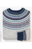 Vorschaubild zu ERIBE Pullover grau  im Fair-Isle-Strickmuster, 3