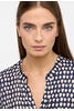 Vorschaubild zu ETERNA Bluse marine langarm in leichtflie�ender Qualit�t , Bluse f�llt gro� aus !!!, 4