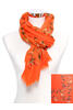 Vorschaubild zu LUISE STEINER Schal orange gebl�mt aus der Luise & Lois Kollektion