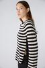 Vorschaubild zu OUI Pullover RUBI schwarz Baumwolle mit Rei�verschluss, 3