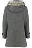 Vorschaubild zu STEINBOCK Jacke Elvira anthrazit mit wertigem Webpelzkragen, 1