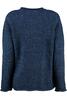 Vorschaubild zu ARAN Strickjacke blau aus Donegal- Tweedgarn, 1