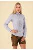 Vorschaubild zu OS TRACHTEN Bluse blau gestreift langarm mit R�schenbesatz, 3