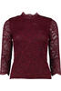 Vorschaubild zu SPIETH & WENSKY Spitzenshirt Amberg bordeaux 3/4-Arm in edler Optik