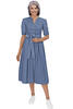 Vorschaubild zu BERWIN Kleid blau, 2