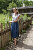 Vorschaubild zu HAMMERSCHMID Bluse Stina wei� gebl�mt mit modischem Fl�gelarmabschluss, 2