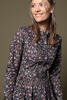 Vorschaubild zu BERWIN Kleid olivgr�n gebl�mt, 4