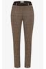 Vorschaubild zu RAPHAELA BY BRAX Jersey-Hose Lillyth sand kariert Slim Fit