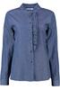 Vorschaubild zu ETERNA Jeansbluse jeansblau Langarm