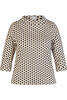 Vorschaubild zu RABE Sweatshirt mandel gemustert 3/4-Arm