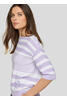 Vorschaubild zu RABE Pullover flieder gestreift Kurzarm, 3