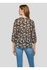 Vorschaubild zu RABE Bluse schwarz gemustert 3/4-Arm, 1