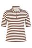 Vorschaubild zu RABE Polo-Shirt schoko gestreift