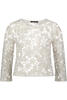 Vorschaubild zu BETTY BARCLAY Pullover white 3/4-Arm im floralen Ajourstrick