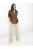 Vorschaubild zu BRAX Leinen-Bluse Veri mocha brown Kurzarm, 4